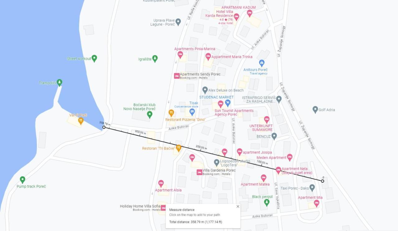 Parentium Town Beach Пореч Екстер'єр фото